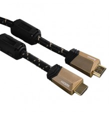 Кабель аудио-видео Hama HDMI (m)/HDMI (m) 3м. феррит.кольца Позолоченные контакты черный (00122211)                                                                                                                                                       