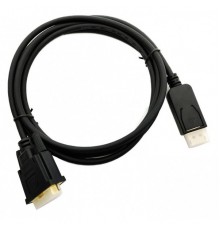Кабель аудио-видео Buro 1.1v DisplayPort (m)/DVI-D (Dual Link) (m) 2м. Позолоченные контакты черный (BHP DPP_DVI-2)                                                                                                                                       