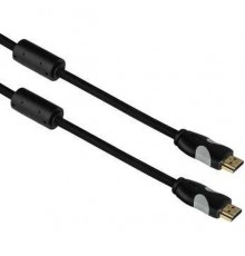 Кабель аудио-видео Thomson High Speed HDMI (m)/HDMI (m) 5м. феррит.кольца Позолоченные контакты черный (00132108)                                                                                                                                         