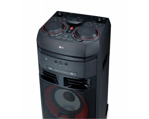 Микросистема LG OK65 черный 500Вт/CD/CDRW/FM/USB/BT