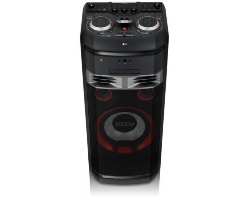 Минисистема LG OL100 черный 2000Вт/CD/CDRW/FM/USB/BT