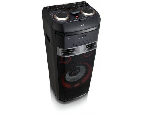 Минисистема LG OL100 черный 2000Вт/CD/CDRW/FM/USB/BT