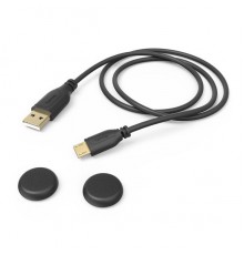 Зарядный кабель Hama Super Soft черный для: PlayStation 4 (00054474)                                                                                                                                                                                      