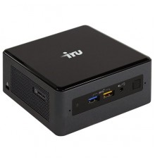 Неттоп IRU NUC 113 i3 8109U (3)/8Gb/SSD240Gb/Iris Graphics 655/CR/Free DOS/GbitEth/WiFi/BT/90W/черный/серебристый                                                                                                                                         