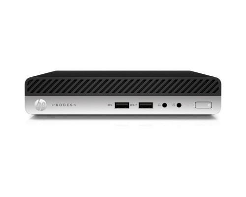 ПК HP ProDesk 400 G5 DM i3 9100T (3.1)/8Gb/SSD256Gb/UHDG 630/Windows 10 Professional 64/GbitEth/65W/клавиатура/мышь/черный