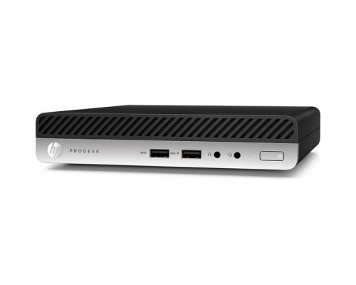 ПК HP ProDesk 400 G5 DM i3 9100T (3.1)/8Gb/SSD256Gb/UHDG 630/Windows 10 Professional 64/GbitEth/65W/клавиатура/мышь/черный