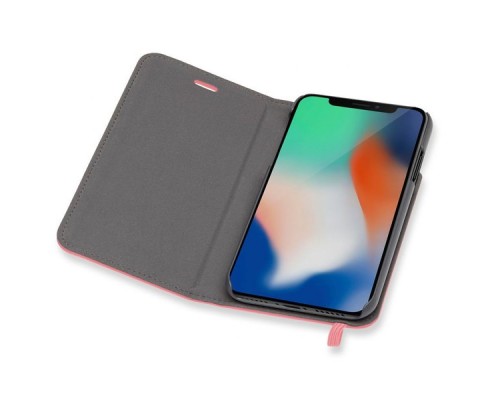 Чехол (флип-кейс) Moleskine для Apple iPhone X IPHXXX розовый (MO2CBPXD11)