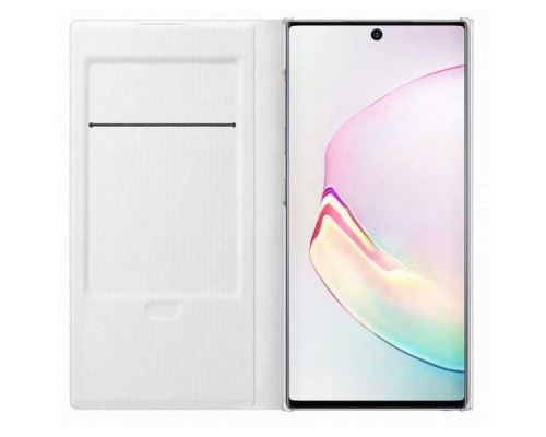 Чехол (флип-кейс) Samsung для Samsung Galaxy Note 10 LED View Cover белый (EF-NN970PWEGRU)