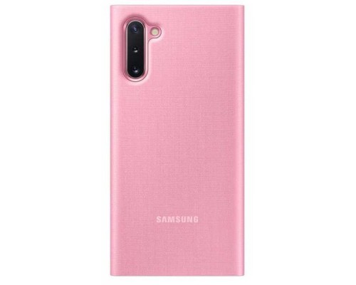 Чехол (флип-кейс) Samsung для Samsung Galaxy Note 10 LED View Cover розовый (EF-NN970PPEGRU)