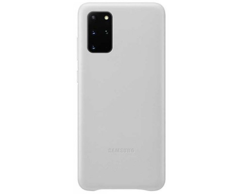 Чехол (клип-кейс) Samsung для Samsung Galaxy S20+ Leather Cover серебристый (EF-VG985LSEGRU)