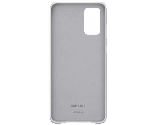 Чехол (клип-кейс) Samsung для Samsung Galaxy S20+ Leather Cover серебристый (EF-VG985LSEGRU)