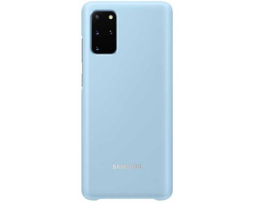 Чехол (клип-кейс) Samsung для Samsung Galaxy S20+ Smart LED Cover голубой (EF-KG985CLEGRU)