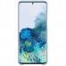 Чехол (клип-кейс) Samsung для Samsung Galaxy S20+ Smart LED Cover голубой (EF-KG985CLEGRU)