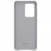 Чехол (клип-кейс) Samsung для Samsung Galaxy S20 Ultra Leather Cover серебристый (EF-VG988LSEGRU)