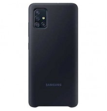 Чехол (клип-кейс) Samsung для Samsung Galaxy A51 Silicone Cover черный (EF-PA515TBEGRU)                                                                                                                                                                   