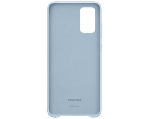 Чехол (клип-кейс) Samsung для Samsung Galaxy S20+ Leather Cover голубой (EF-VG985LLEGRU)