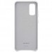 Чехол (клип-кейс) Samsung для Samsung Galaxy S20 Leather Cover серебристый (EF-VG980LSEGRU)