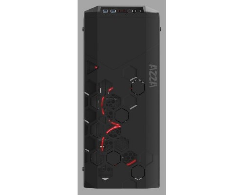 Корпус Formula V-LINE 6000-RGB черный без БП ATX 2x120mm 2xUSB2.0 2xUSB3.0 audio front door bott PSU