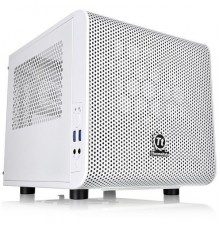 Корпус Thermaltake Core V1 Snow белый без БП miniITX 1x200mm 2xUSB3.0 audio bott PSU                                                                                                                                                                      