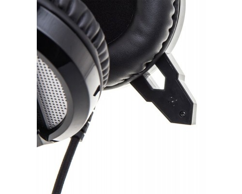 Наушники с микрофоном Оклик HS-L450G ARROW черный 2.2м мониторные оголовье (HS-L450G)