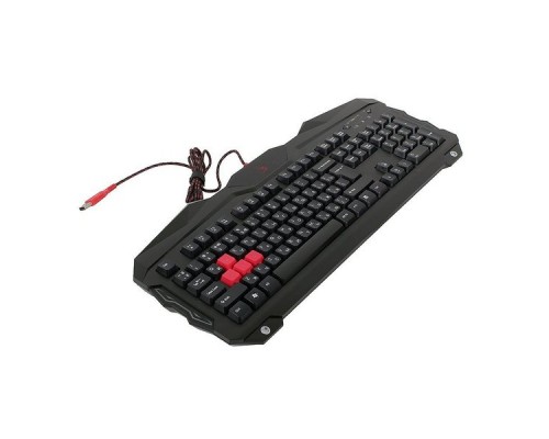 Клавиатура A4Tech Bloody B210 черный USB for gamer LED