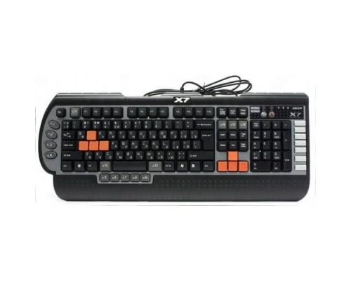 Клавиатура A4Tech G800V черный USB Multimedia for gamer