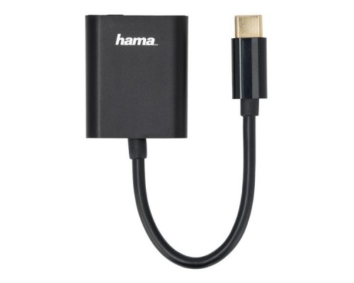 Разветвитель USB 2.0 Hama 00135748 1порт. черный