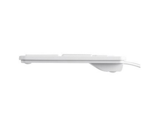 Клавиатура Hama Rossano белый/серебристый USB slim Клавиатура Hama Rossano белый/серебристый USB slim