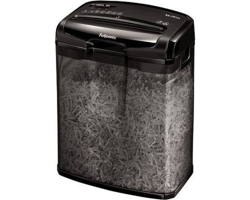 Шредер Fellowes PowerShred M-7Cm (секр.P-4)/фрагменты/7лист./13лтр./скобы/пл.карты