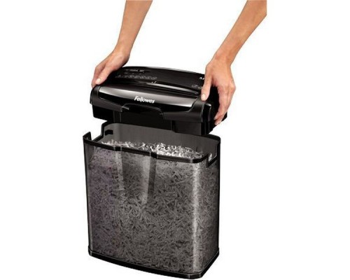 Шредер Fellowes PowerShred M-7Cm (секр.P-4)/фрагменты/7лист./13лтр./скобы/пл.карты