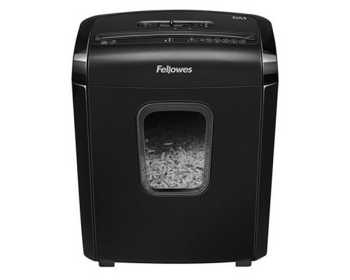 Шредер Fellowes PowerShred 6M (секр.P-4)/фрагменты/6лист./13лтр./скрепки/скобы/пл.карты