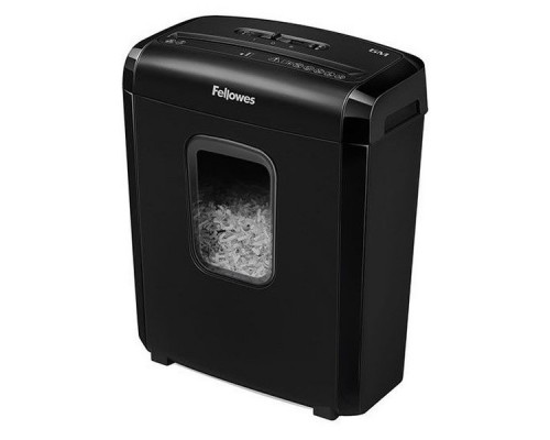 Шредер Fellowes PowerShred 6M (секр.P-4)/фрагменты/6лист./13лтр./скрепки/скобы/пл.карты