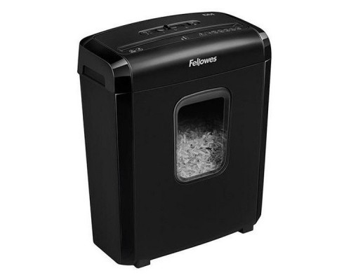 Шредер Fellowes PowerShred 6M (секр.P-4)/фрагменты/6лист./13лтр./скрепки/скобы/пл.карты