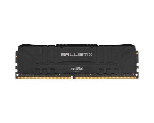 Модуль памяти CRUCIAL Ballistix Gaming DDR4 Общий объём памяти 8Гб Module capacity 8Гб Количество 1 3000 МГц Множитель частоты шины 15 1.35 В черный BL8G30C15U4B