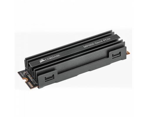 Внутренний NVMe накопитель M.2 2280 1TB Corsair MP600 CORE Client SSD CSSD-F1000GBMP600COR PCIe Gen4x4 with NVMe, 4700/1950, IOPS 200/480K, MTBF 1.8M, 3D QLC NAND, 225TBW, 0,12DWPD, Heatsink, RTL