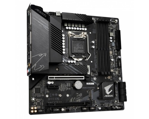 Материнская плата B560M AORUS PRO, Socket 1200, Intel®B560, 4xDDR4-3200, HDMI+DP, 2xPCI-Ex16, 1xPCI-Ex1, 6xSATA3(RAID 0/1/5/10), 2xM.2, 8Ch Audio, 2.5GLan, (6+4)xUSB2.0, (3+2)xUSB3.2, (1+1)xUSB3.2 Type-C™, 1xPS/2, mATX, RTL,