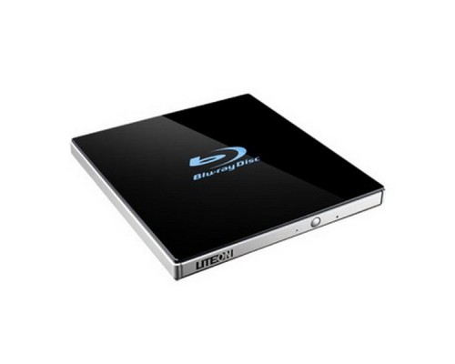 Оптический привод LiteON Blu-ray BD-RE DL External Slim ODD EB1 (DN-6B1SH) USB 2.0, M-DISC 4x, BD-R 6x, BD-R DL 6x, BD-RE 2x, DVD±R 8x, DVD±RW 8/6x, DVD±R DL 4x, DVD-RAM 5x, CD-RW 24x, CD-R 24x, DVD-ROM 8x, CD 24x, 4K Ultra HD Blu-ray playback, Black