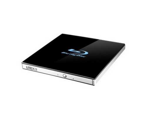 Оптический привод LiteON Blu-ray BD-RE DL External Slim ODD EB1 (DN-6B1SH) USB 2.0, M-DISC 4x, BD-R 6x, BD-R DL 6x, BD-RE 2x, DVD±R 8x, DVD±RW 8/6x, DVD±R DL 4x, DVD-RAM 5x, CD-RW 24x, CD-R 24x, DVD-ROM 8x, CD 24x, 4K Ultra HD Blu-ray playback, Black