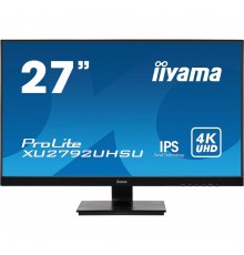 Монитор LCD 27'' [16:9] 3840x2160(UHD 4K) IPS, nonGLARE, 300cd/m2, H178°/V178°, 1000:1, 80M:1, 1.07B, 4ms, VGA, DVI, HDMI, DP, USB-Hub, Tilt, Speakers, 3Y, Black                                                                                         