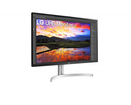 Монитор LCD 31.5'' [16:9] 3840x2160(UHD 4K) IPS, nonGLARE, 350cd/m2, H178°/V178°, 1000:1, 1.07B, 5ms, 2xHDMI, DP, Height adj, Tilt, Speakers, 2Y, White