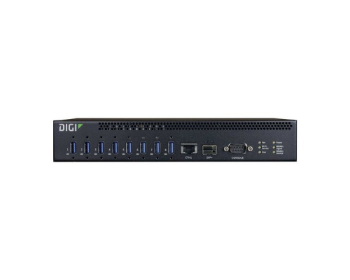 Сетевой USB-концентратор AnywhereUSB 8 Plus eight USB 3.1 Gen 1 Ports, single 10M/100M/1G/10G Ethernet, single SFP+, 12VDC