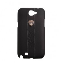 Кожаный клип-кейс для Samsung Galaxy Note II Lamborghini Performate-D1 (черный)                                                                                                                                                                           