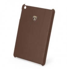 Кожаный чехол-крышка для задней панели iPad mini Lamborghini Aventador (коричневый)                                                                                                                                                                       