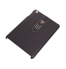 Кожаный чехол-крышка для задней панели iPad mini Lamborghini Superleggera (черный/белый)                                                                                                                                                                  