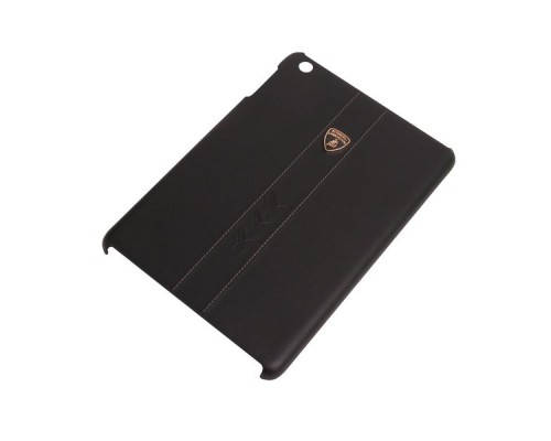 Кожаный чехол-крышка для задней панели iPad mini Lamborghini Performante (черный)