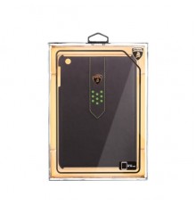 Кожаный чехол-крышка для задней панели iPad mini Lamborghini Superleggera (черный/зеленый)                                                                                                                                                                
