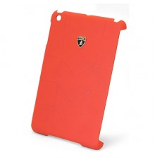 Кожаный чехол-крышка для задней панели iPad mini Lamborghini Aventador (оранжевый)                                                                                                                                                                        