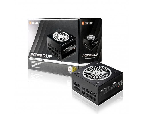 Блок питания Chieftec CHIEFTRONIC PowerUp GPX-850FC (ATX 2.3, 850W, 80 PLUS GOLD, Active PFC, 120mm fan, Full Cable Management, LLC design) Retail