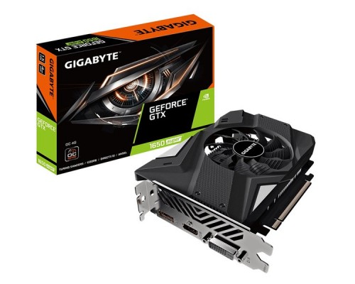 Видеокарта GIGABYTE GeForce GTX 1650 SUPER OC / 4GB GDDR6 128bit DP HDMI DVI / GV-N165SOC-4GD