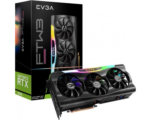 Видеокарта EVGA GeForce RTX 3070 FTW3 ULTRA GAMING / 08G-P5-3767-KR